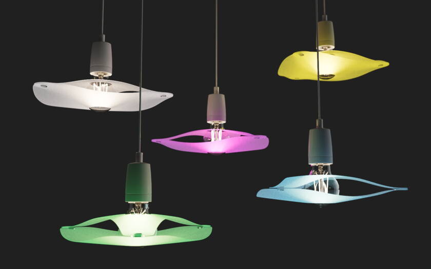 dexlamp-alle-farben.jpg Lampe dex.lamp in allen Farben – Projekt: Lampendesign, co.dex production ltd., 1998